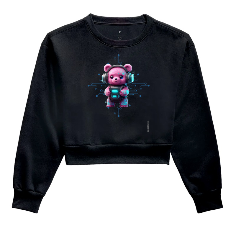 Urso tecnológico pink