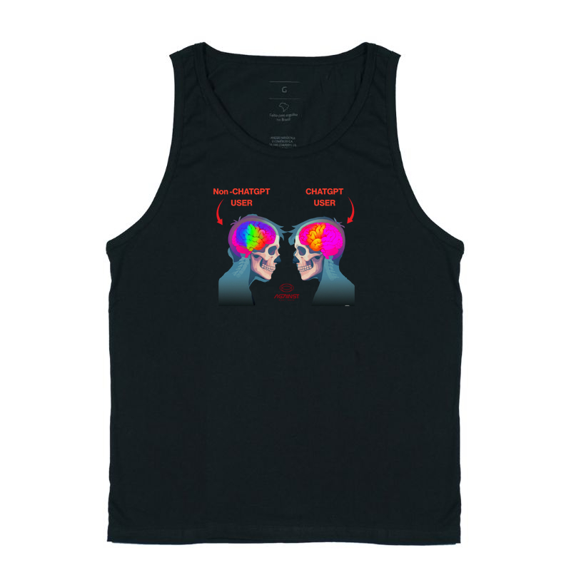 Camiseta crânio GPT