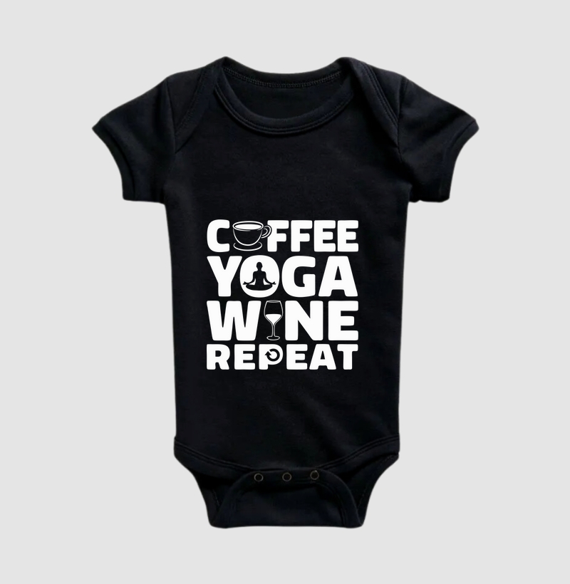 Coffee, Yoga, Wine, Repeat