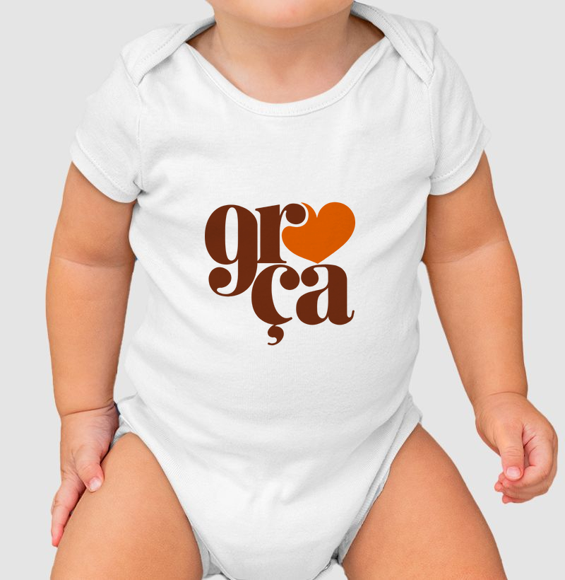 Graça / Vintage (body bebê)