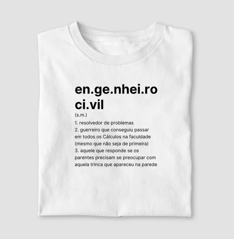 Engenheiro Civil no dicionário