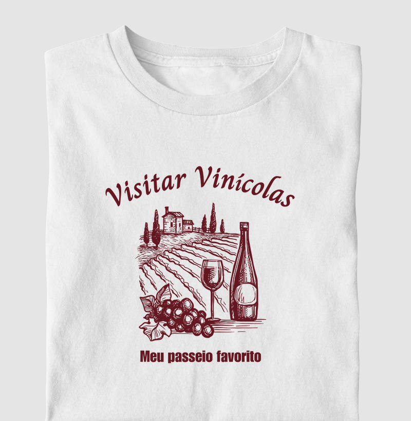 Camiseta Visita a Vinícolas