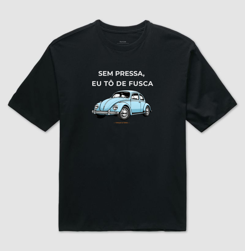 Sem pressa, eu tô de fusca - Azul Claro