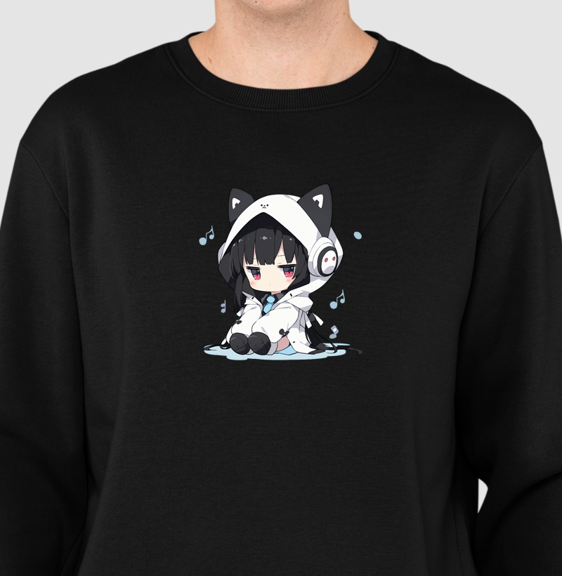 Moletom Slim “Garota Fofa Gamer"