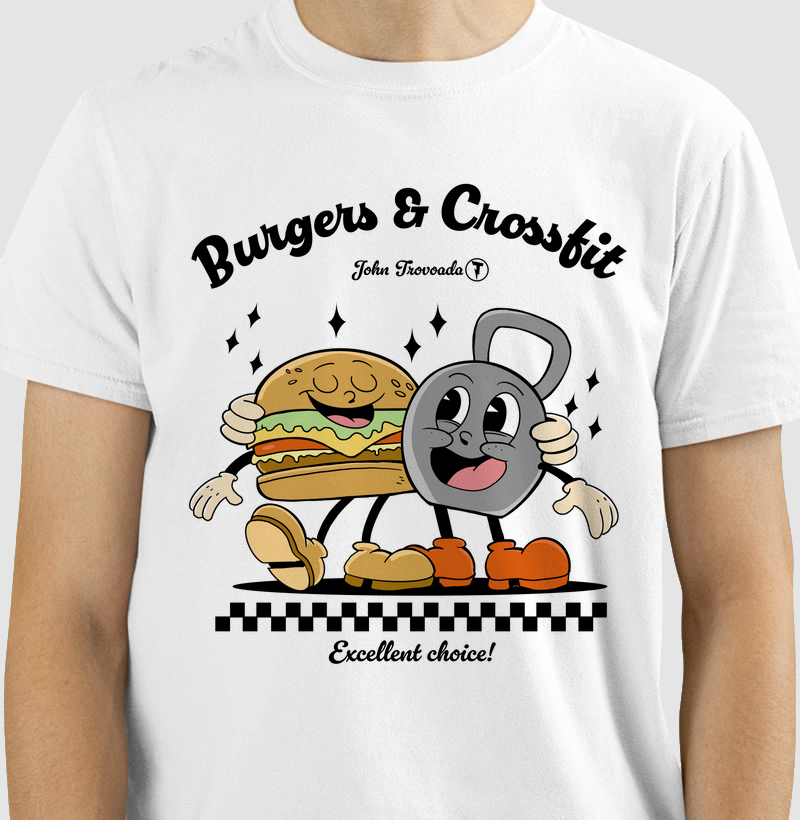 Camiseta Burguers & Crossfit