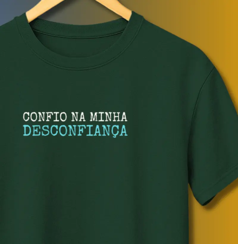 CONFIO NA MINHA DESCONFIANÇA