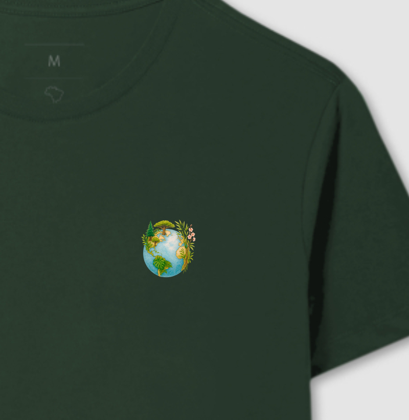 Cultivo pelo mundo - bolso