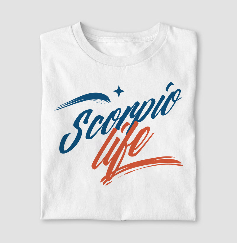 Camiseta Signos ESCORPIÃO - SCORPIO LIFE
