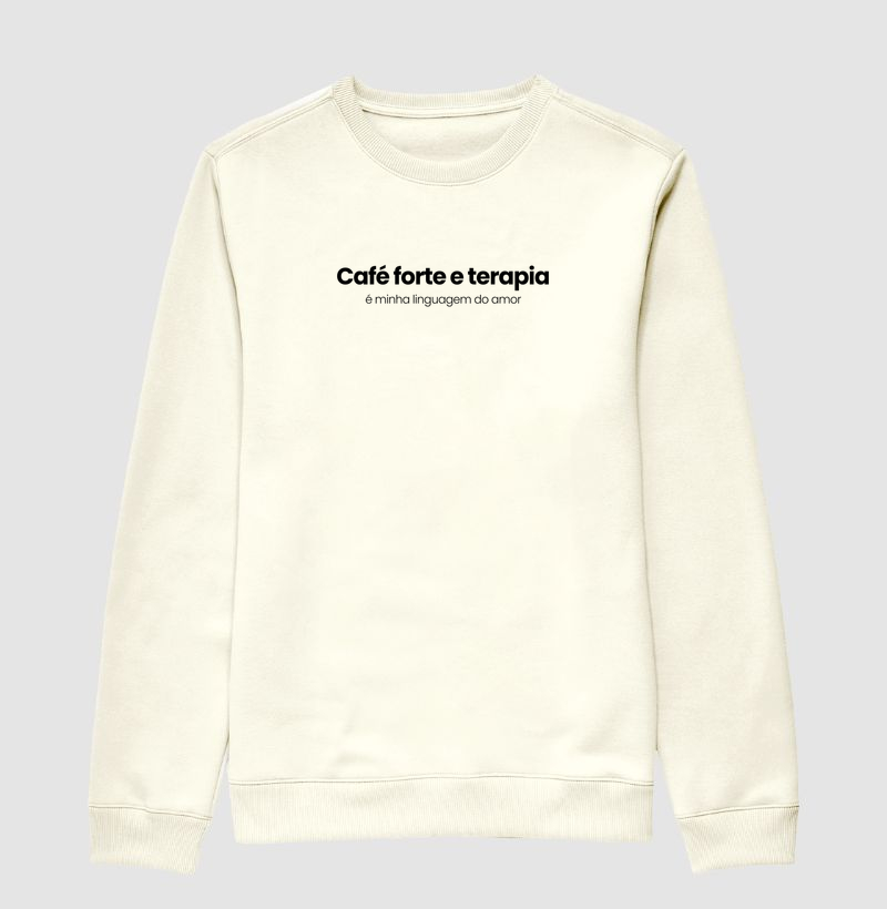 Café Forte e Terapia É Minha Linguagem do Amor
