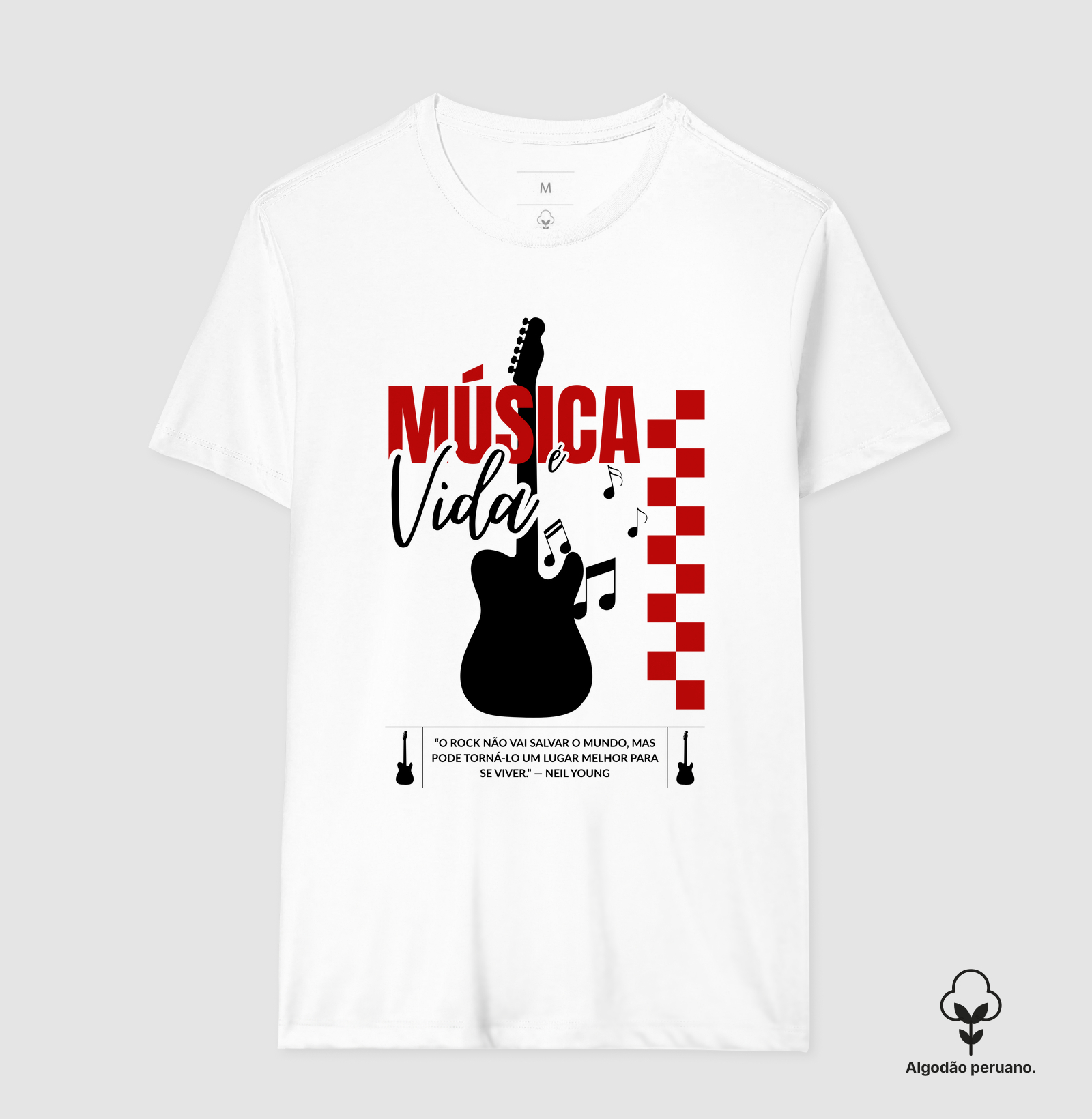 Camisas com Frases Icônicas da Música 