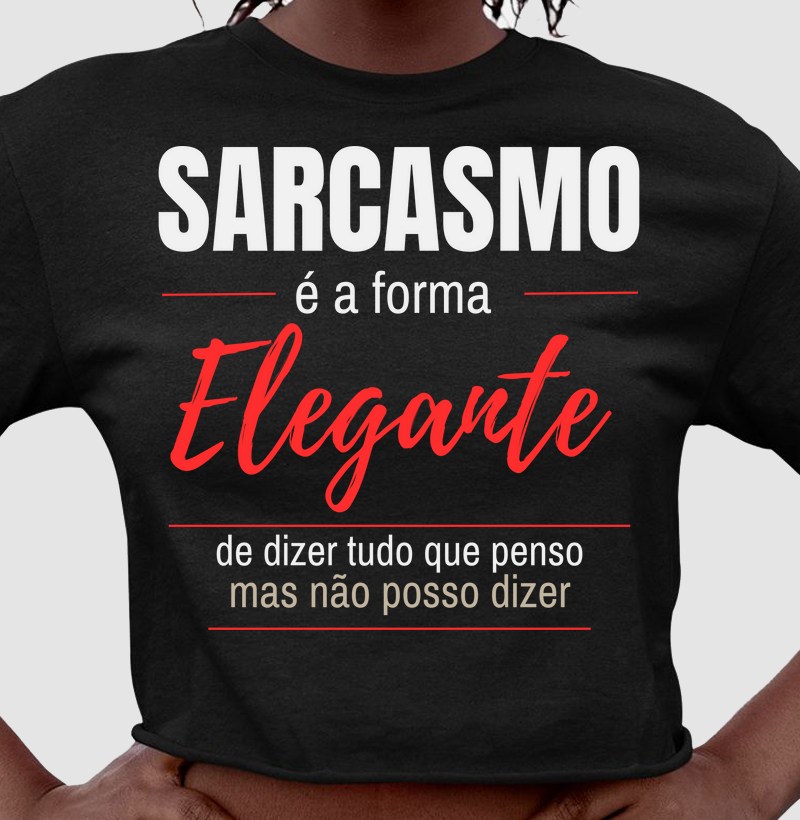 SARCASMO É: