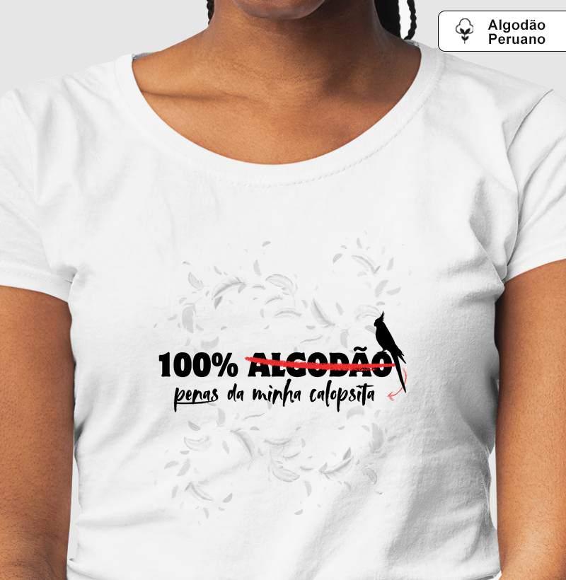 100% pena de calopsita