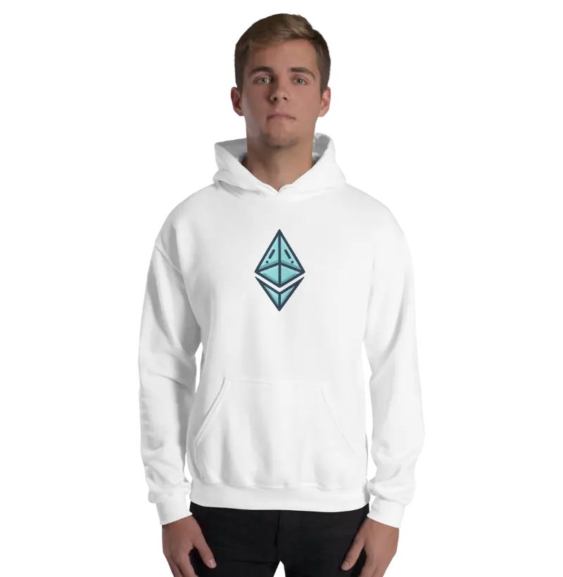 Moletom com Capuz Crypto Style Ethereum