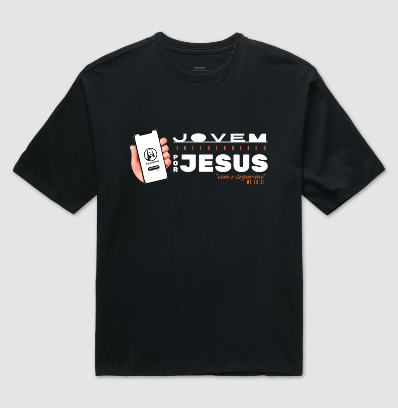 Jovem influenciado por Jesus