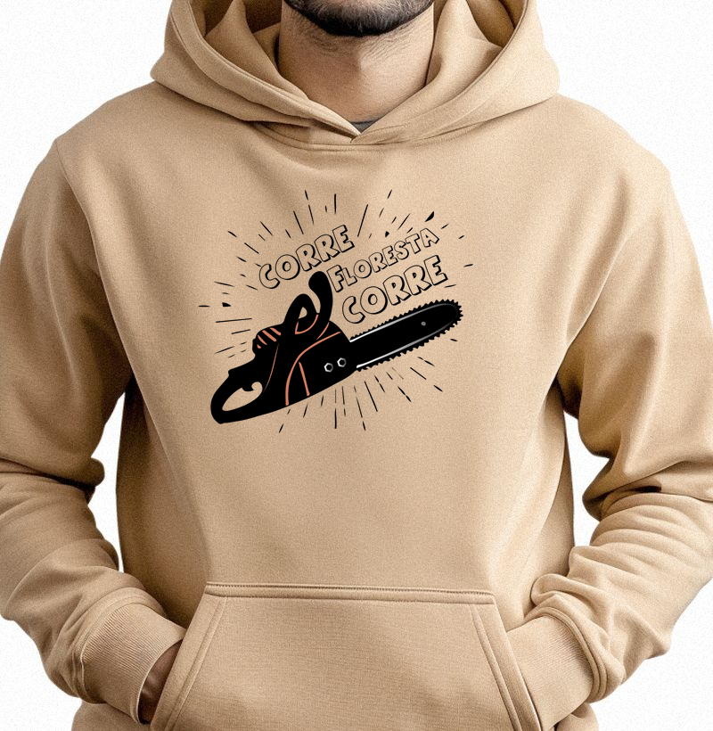Camiseta Lenhador com Motosserra