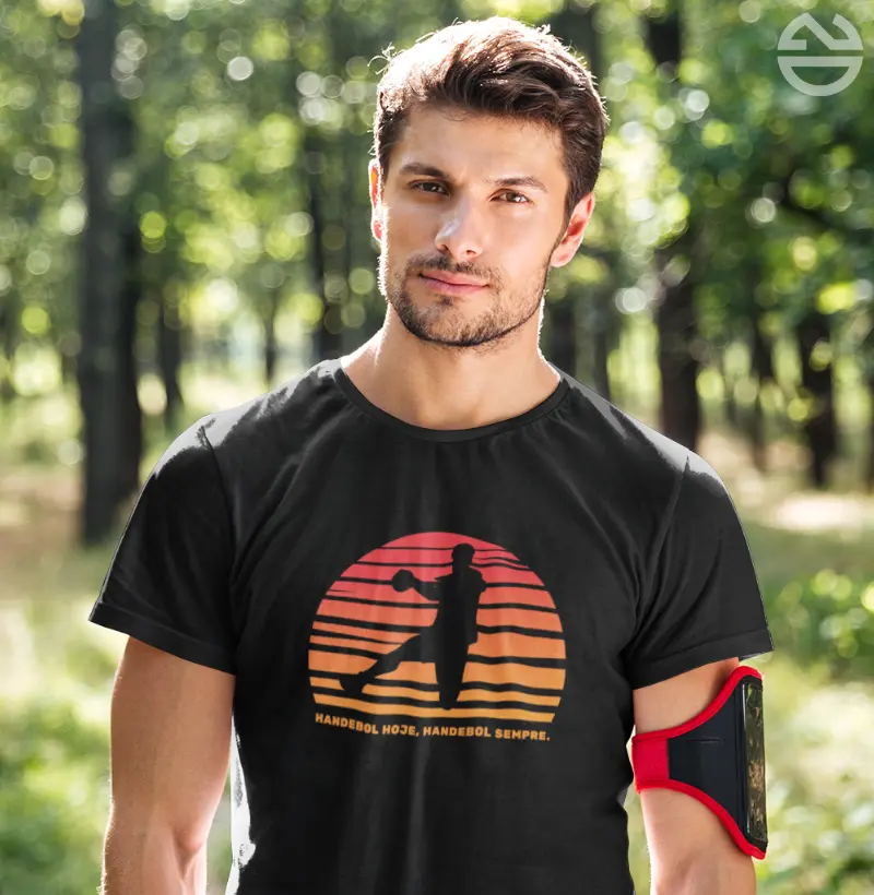 Camiseta Handebol - Handebol hoje, Handebol sempre. Masc.
