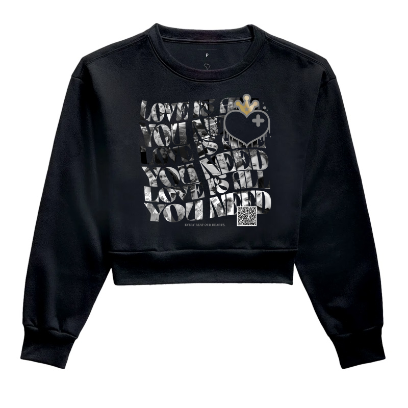 Cropped Moletom Personalize sua Estampa