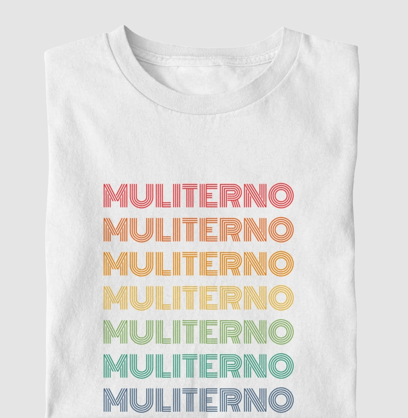 Muliterno Letreiro Retrô