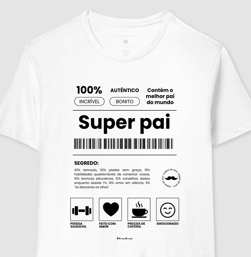 Codido de Barras - Super Pai