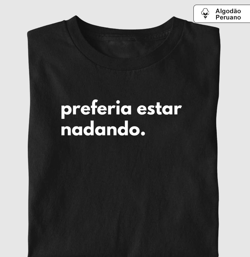 PREFERIA ESTAR NADANDO