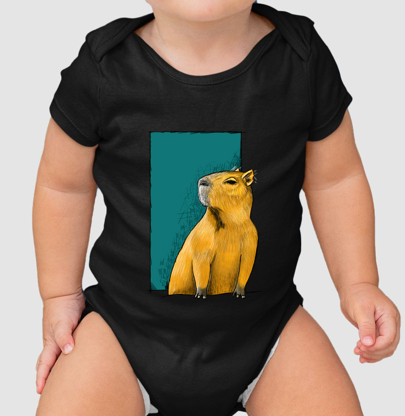 Body Infantil Capivara