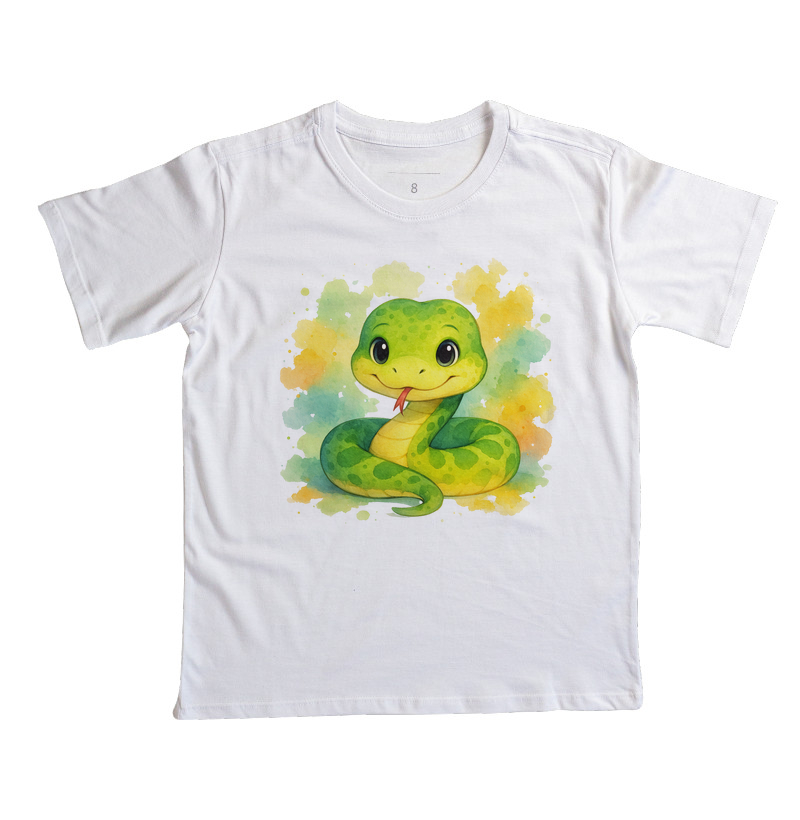 Serpente - estilo aquarela (infantil)
