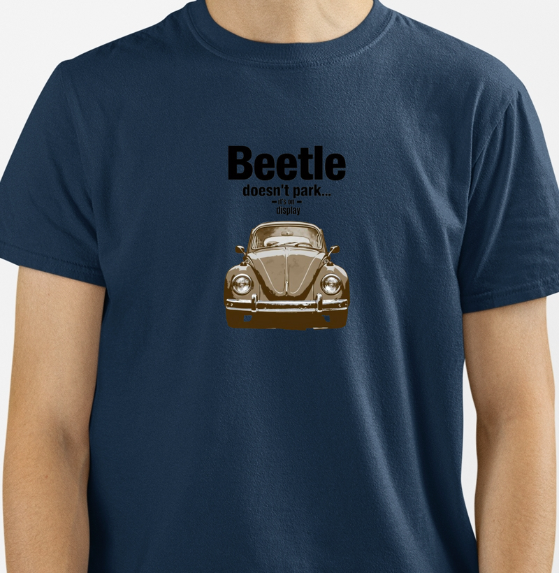 Camiseta fusca exposição