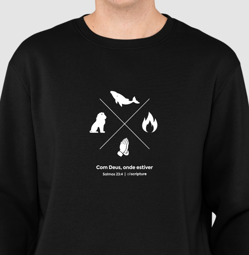 Com Deus, onde estiver - Salmos 23:4
