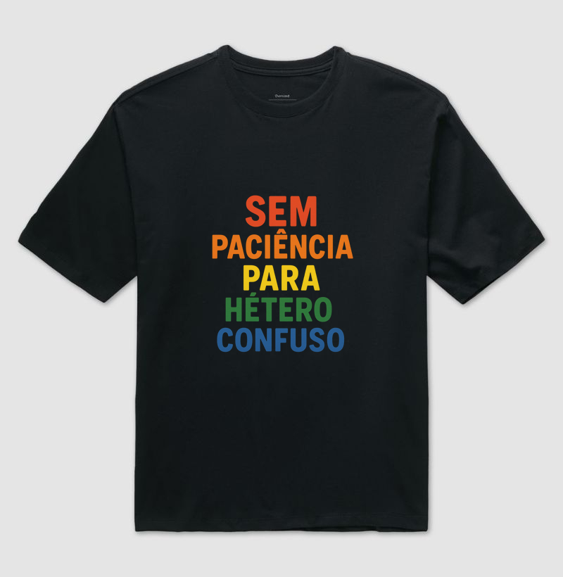 SEM PACIÊNCIA PARA HÉTERO CONFUSO