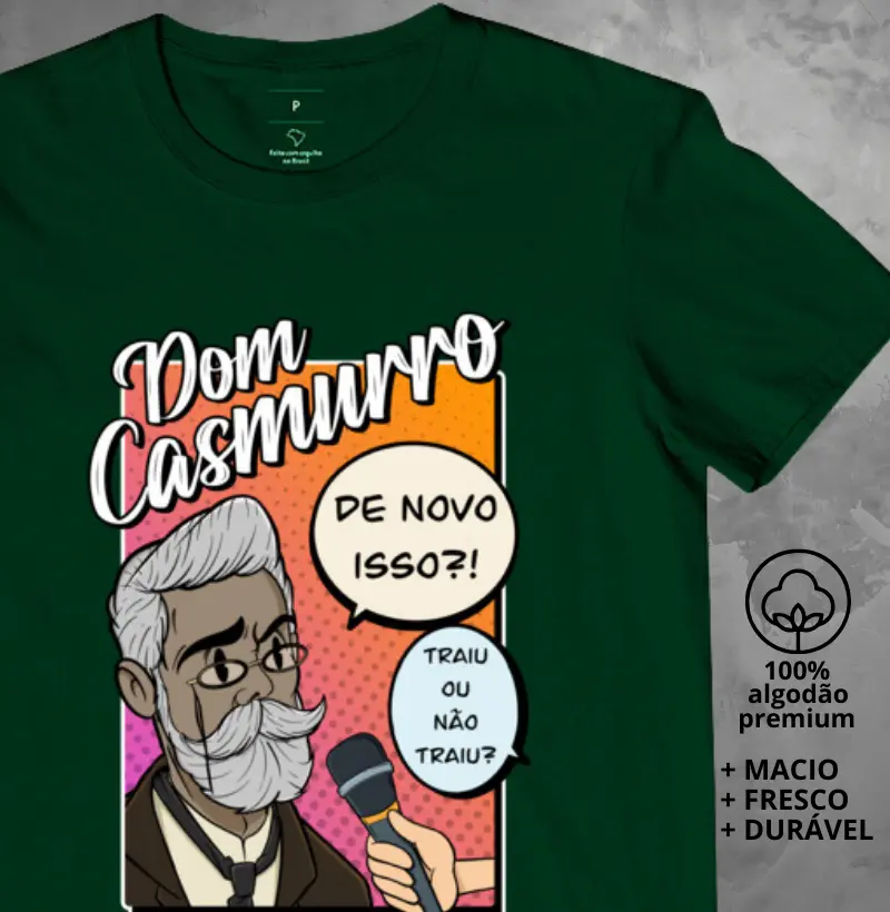 Camiseta Dom Casmurro
