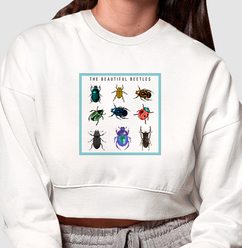 Moletom Cropped