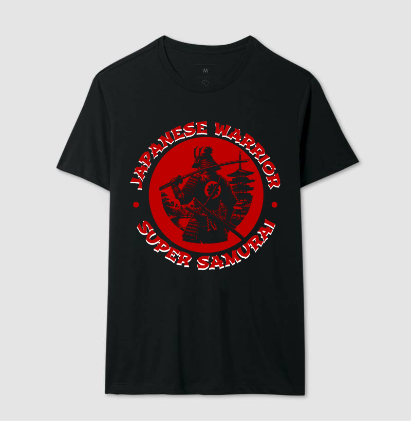 Camiseta Japanese Warrior, Super Samurai
