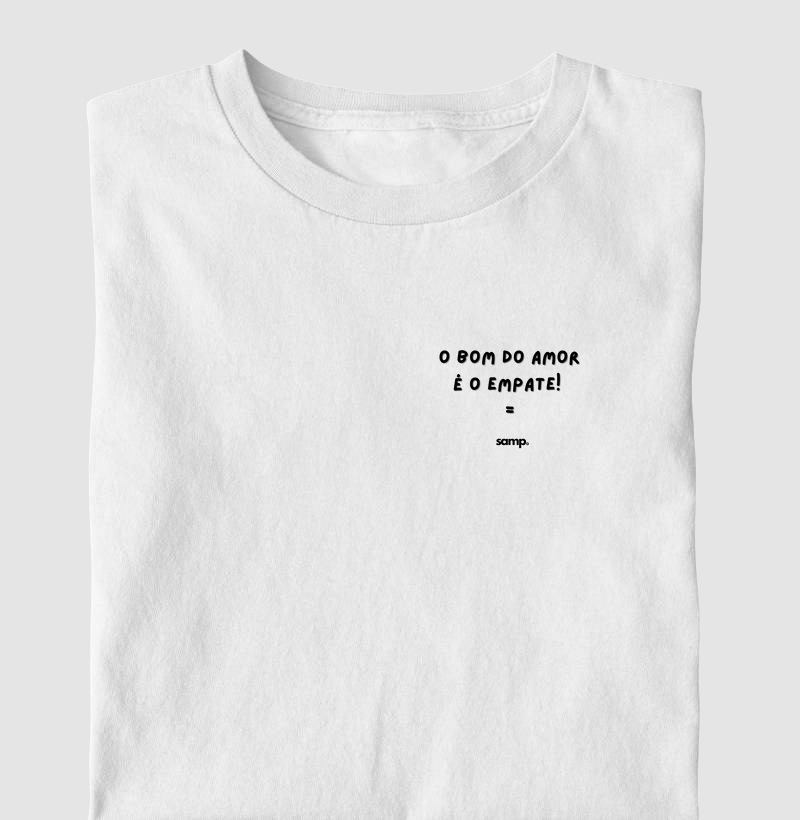 Camiseta Infantil "O Bom do Amor"
