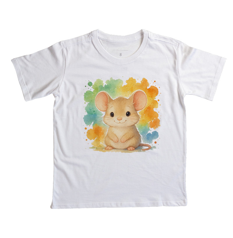 Ratinho - estilo aquarela (infantil)