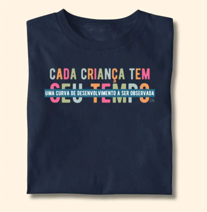Camiseta Cada Criança