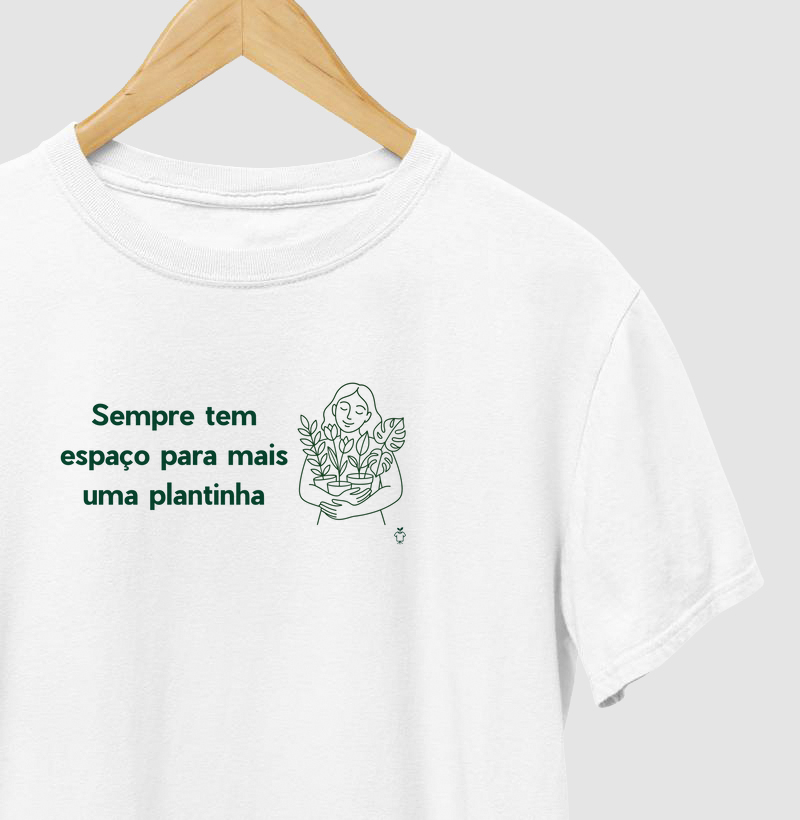 Sempre tem espaço para mais uma plantinha