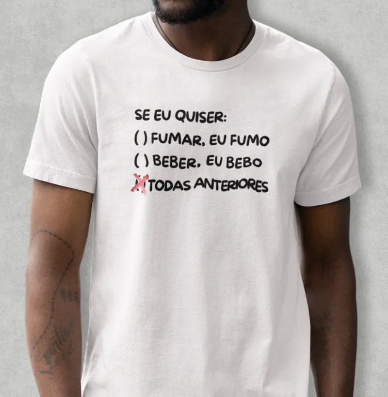 Se eu quiser fumar eu fumo