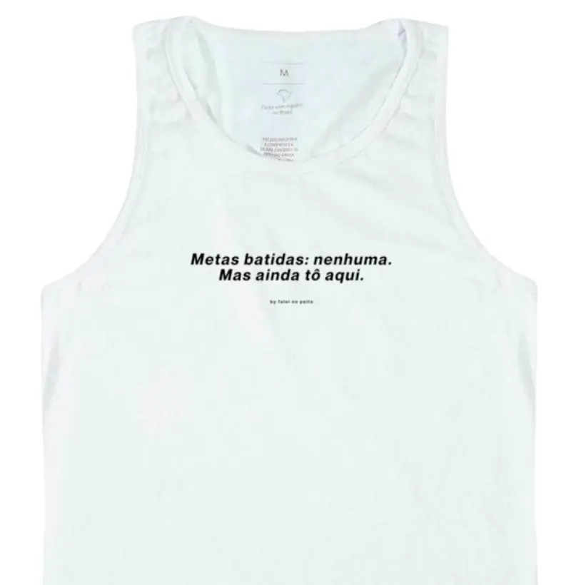 Metas batidas: nenhuma. Mas ainda tô aqui.