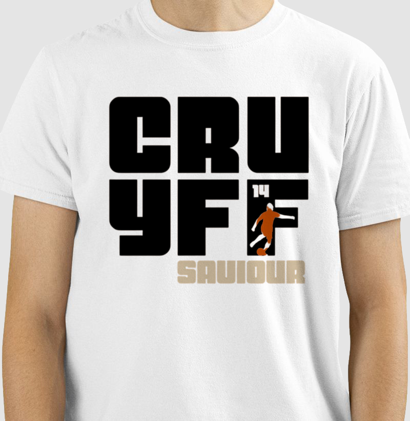 Camisa 100%algodão, cruyff