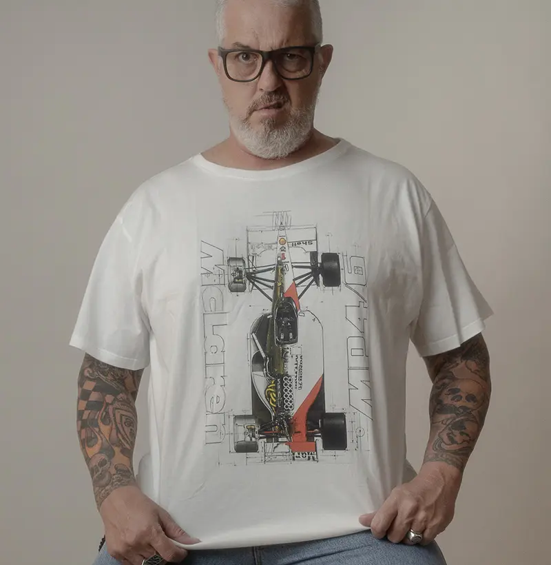 Camiseta - Mp4/6 Kikoautos - by Reserva Ink