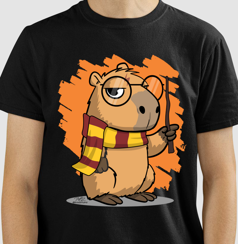 Camiseta CapyPotter 2