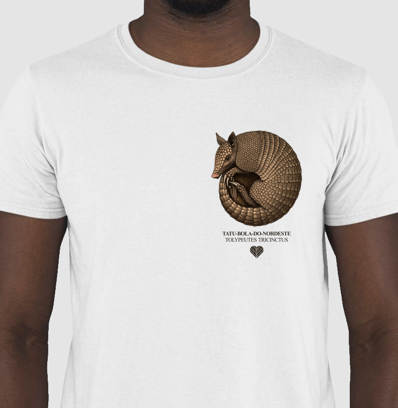 CAMISETA TATU BOLA (ESTAMPA PEQUENA)