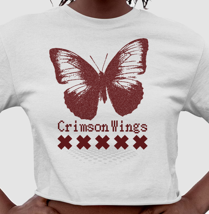 Cami Cropped — Crimson Wings