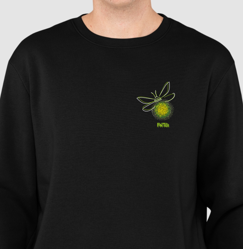 MOLETOM SUÉTER SLIM "SONHO" / MINI VAGALUME 