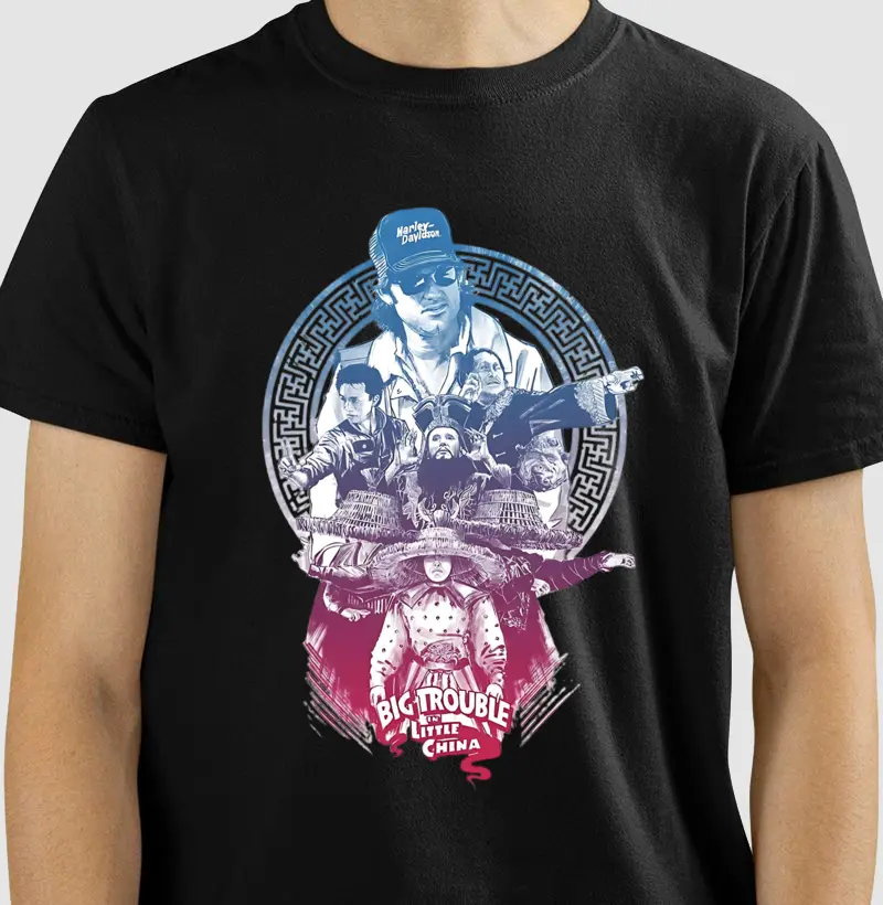 🌀 Camiseta Big Trouble in Little China – Edição Retrô
