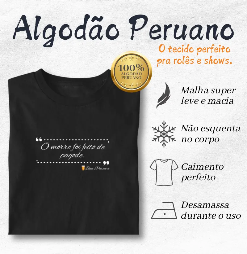 Citação - O morro foi feito de pagode