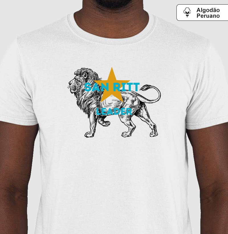 Camiseta Algodão Peruano S★R LEADER
