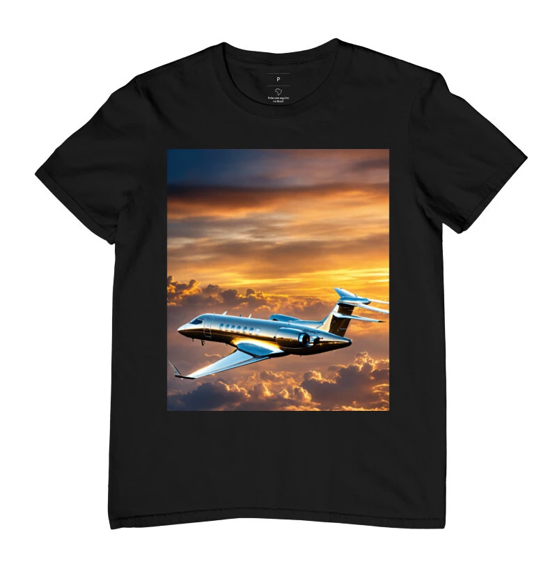 Camiseta avião executivo