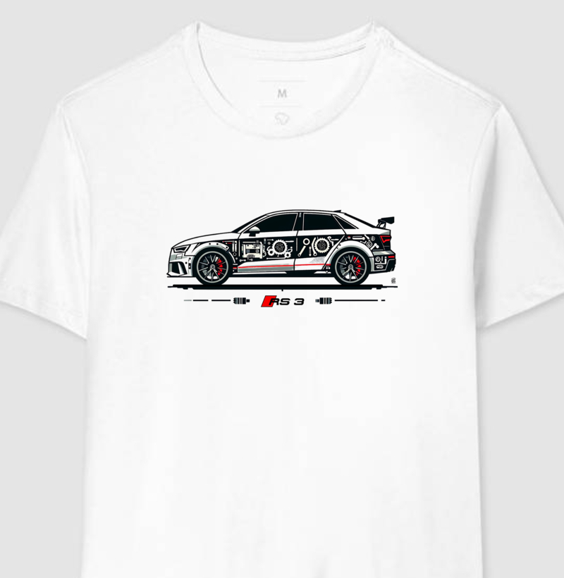 Camiseta Manga Curta RS3 Mech