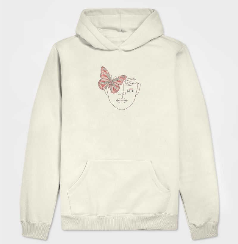 KOKO KITU Butterfly Face Hoodie